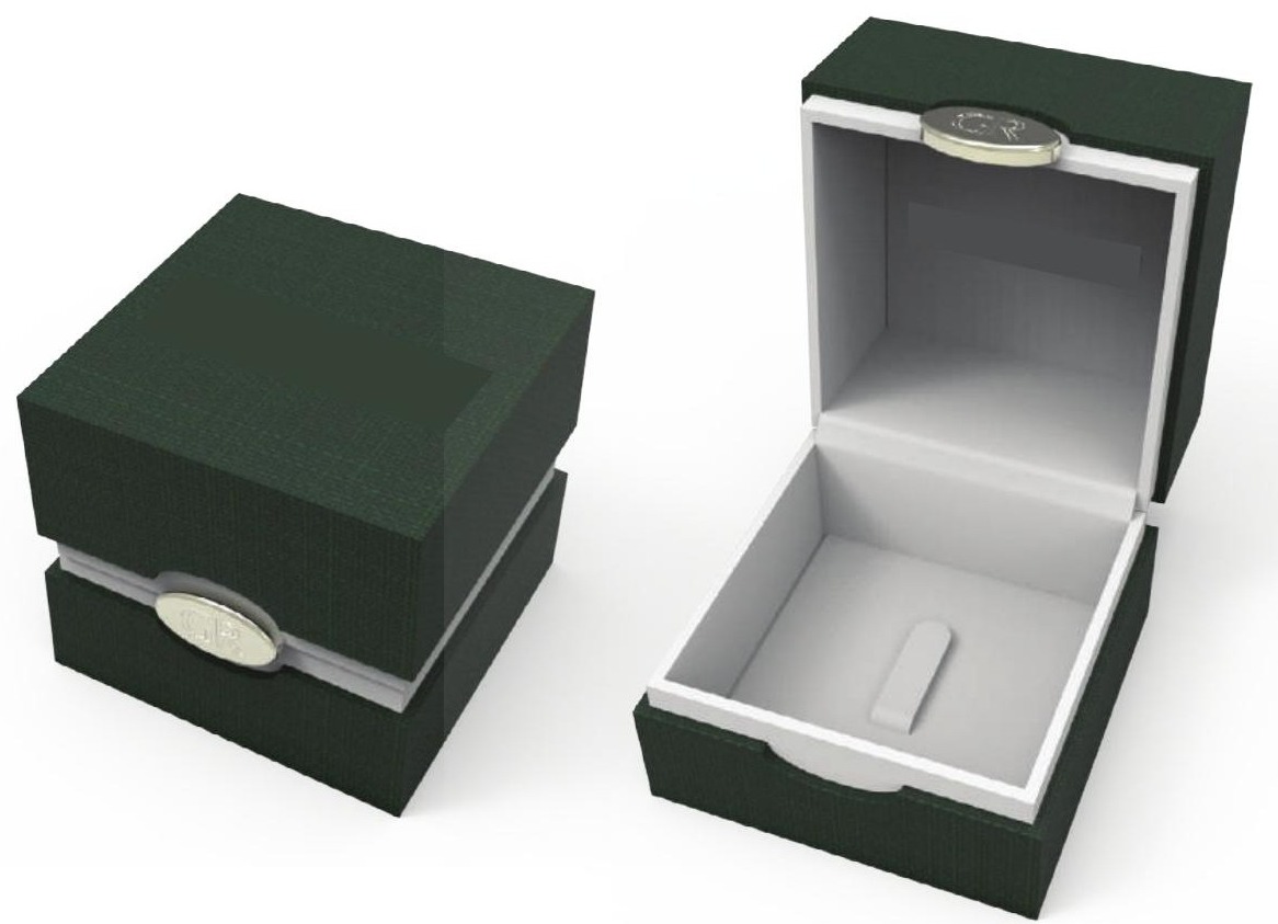 Jewelry gift box packaging