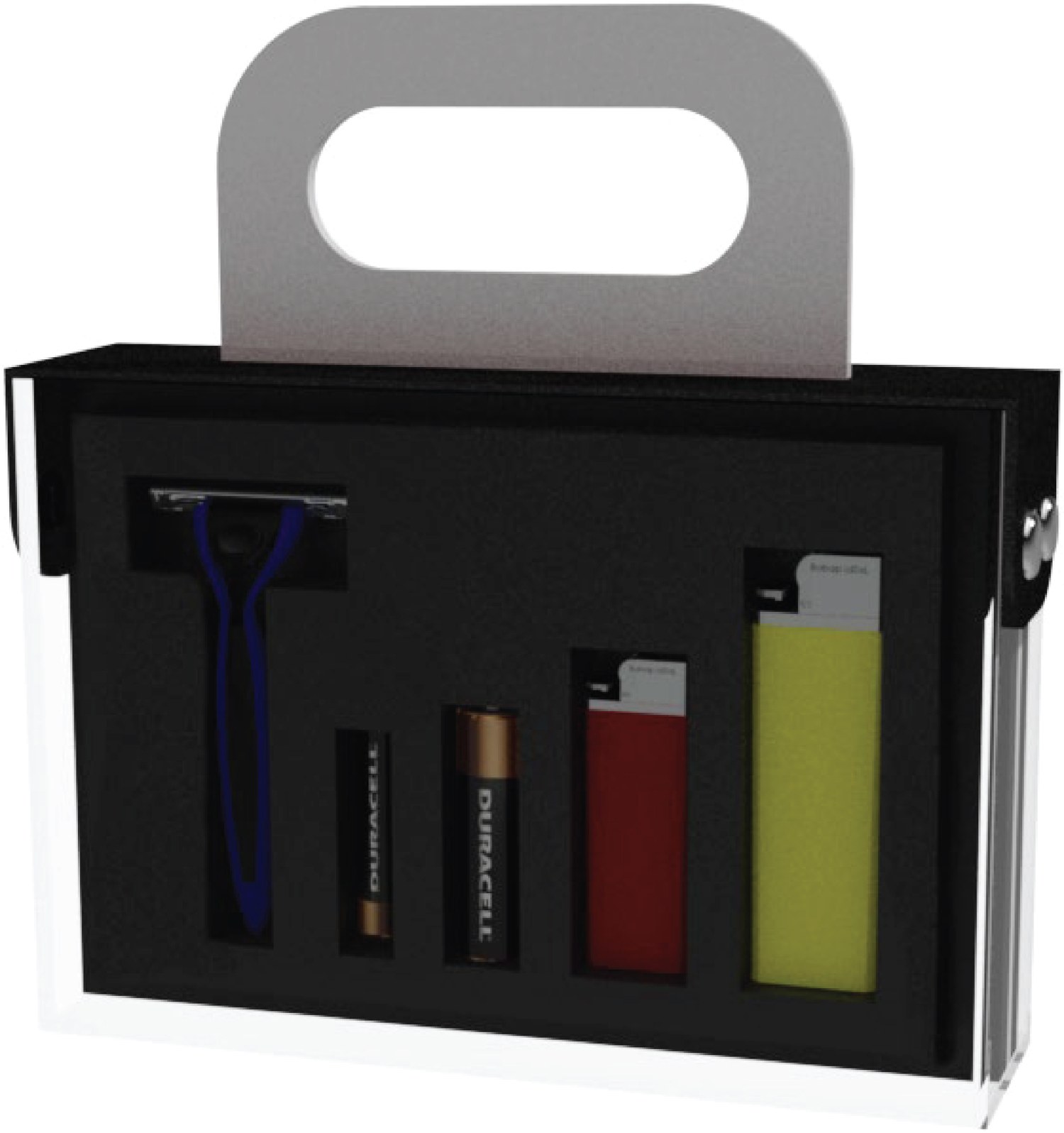 Armitron branded floor display stand